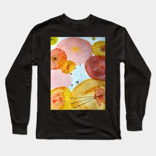 Moments of Happiness Surrounded Her Like Sunshine Long Sleeve T-Shirt